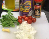 Foto del paso 1 de la receta: Gambones Thai al curry con arroz