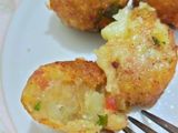 Perkedel Kentang Kari tanpa Telur