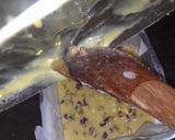 A picture of step 4 of White Chocolate Chewy Cranberries And Pistachio Fudge.
