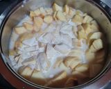 A picture of step 1 of Apple Custard.