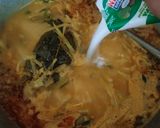 Foto langkah ke 5 dari resep Sayur Lodeh Pepaya Muda Daun Mlinjo Iwak Pe.