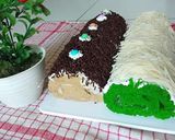 Foto langkah ke 6 dari resep Bolu gulung kukus.