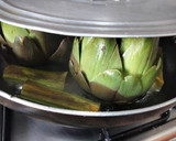 Foto del paso 5 de la receta: Alcachofas asadas/cocidas a la sartén