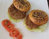Foto del paso 9 de la receta: Hamburguesas de lentejas en pan de garbanzos