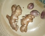 A picture of step 5 of Semo+gbegiri(beans soup)+ewedu+stew😋.