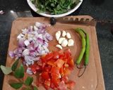 A picture of step 2 of Roasted Brinjal veg(Vangyacha Bharit).