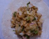A picture of step 3 of Aloo Paratha.