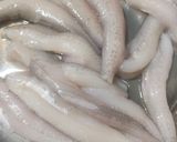 A picture of step 1 of Crunchy Bombil (Bombayduck) Fry.