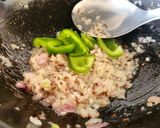 A picture of step 2 of Mix Veg Kadai.