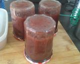 Une image de l'étape 4 de Confiture pêche érable cranberries.