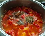 A picture of step 3 of Vegetable Tortilla Soup.