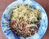 Foto langkah ke 2 dari resep Bakwan Tempe Kacang Sayur.