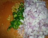 A picture of step 2 of Maddur Vada.