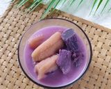 Foto langkah ke 3 dari resep Kolak Pisang Ubi Ungu.