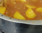 A picture of step 7 of Signature Mutton Akhni.