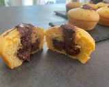 Une image de l'étape 6 de Muffins coeur nutella.