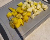 عکس مرحله 1 از دستور دسر سیب و گلابی