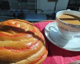 A picture of step 5 of Dum wali chai.
