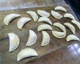 Foto del paso 4 de la receta: Pierogi relleno con calabaza y muzzarella y tuco con tapa de asado