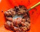 A picture of step 1 of Nigerian suya🥩.