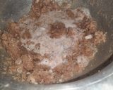 A picture of step 5 of Coconut burfi.