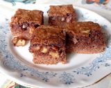 Barna süti dióval recept fázis 2 fotója