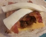 Foto del paso 7 de la receta: Hueraz♡ Quesadilla Burger =)