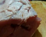 Foto del paso 4 de la receta: Tren de cerdo (carre con hueso) relleno bittersweet