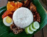 Foto langkah ke 4 dari resep Nasi lemak yg bikin nagih😋.