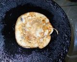 A picture of step 6 of Banana pancakes.
