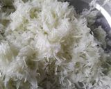 A picture of step 2 of Green Papaya Sabzi.