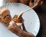 A picture of step 5 of Vada pav.