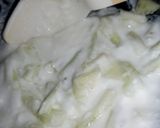 A picture of step 2 of Cucumber raita.
