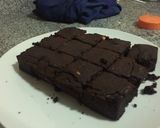 Foto del paso 7 de la receta Brownie húmedo de chocolate para 10º cumplemes de Mateo 👶🏼🍫🎂
