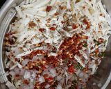 A picture of step 3 of Mogar Moong Dal Healthy Stuffed Dosa.