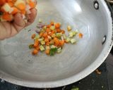 A picture of step 4 of Ginger carrot soup.