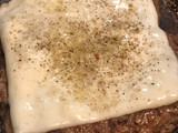 استیک ساده با پنیر