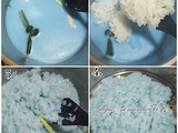 Lemper Telang (Onigiri) isi Ayam