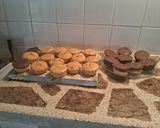 Foto del paso 11 de la receta: Muffins de zanahoria y kiwi i muffins marmolados otros de chocolate