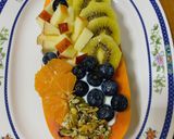 รูปขั้นตอนการทำที่ 1 ของ Papaya yogurt bowl