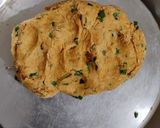A picture of step 2 of Coriander fanugreek Thepla.