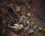 A picture of step 6 of Chilli chicken.