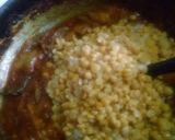 A picture of step 4 of Lauki chanay ki daal.