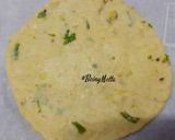 A picture of step 2 of Masala Aloo Puris.