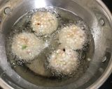 A picture of step 2 of Sabudana Vada.
