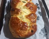 Foto del paso 4 de la receta: Trenza de pasas y frutas abrillantadas