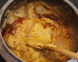 A picture of step 4 of Chicken curry.