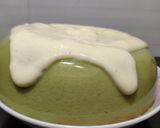 A picture of step 3 of Matcha Pudding.