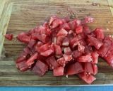Une image de l'étape 6 de Courgettes jaunes au céleri, tomate,coriandre et épices.