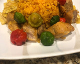 Foto del paso 1 de la receta: Arroz amarillo con cerdo